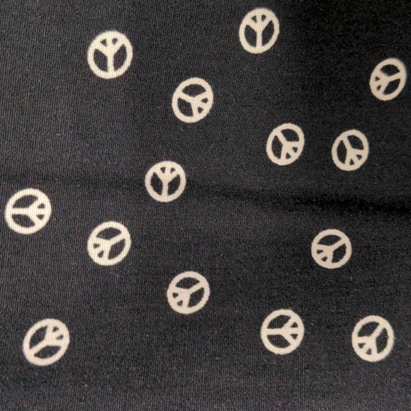 ModCloth Peace Sign Dress Medium - Picture 4 of 9